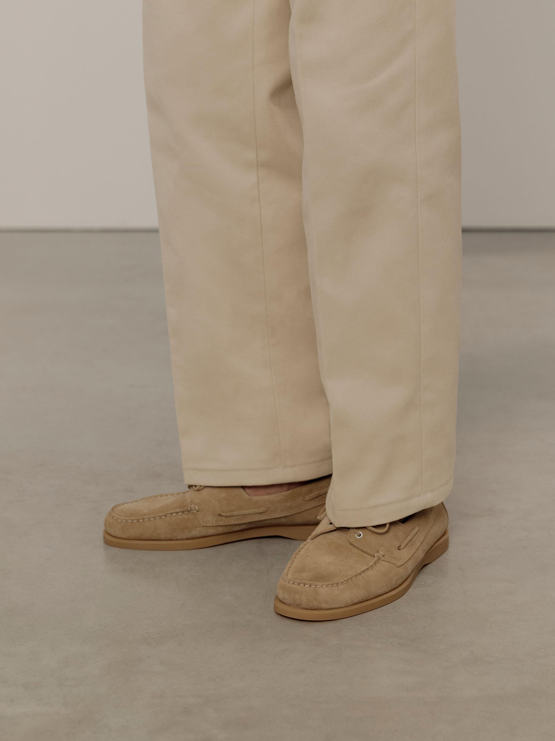 The Boat Shoe Sand Suede 2