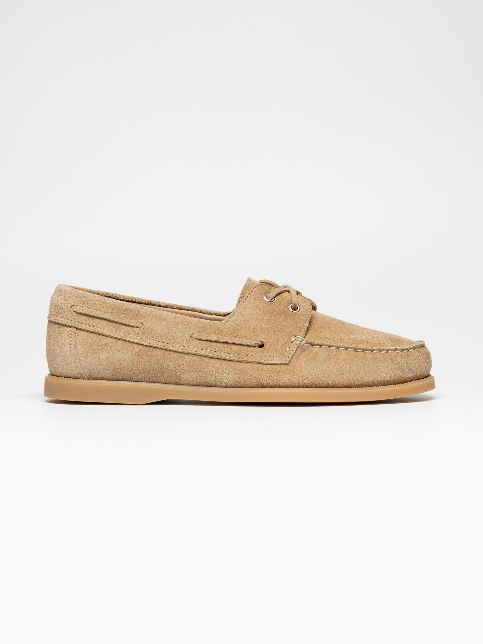 The Boat Shoe Sand Suede 1