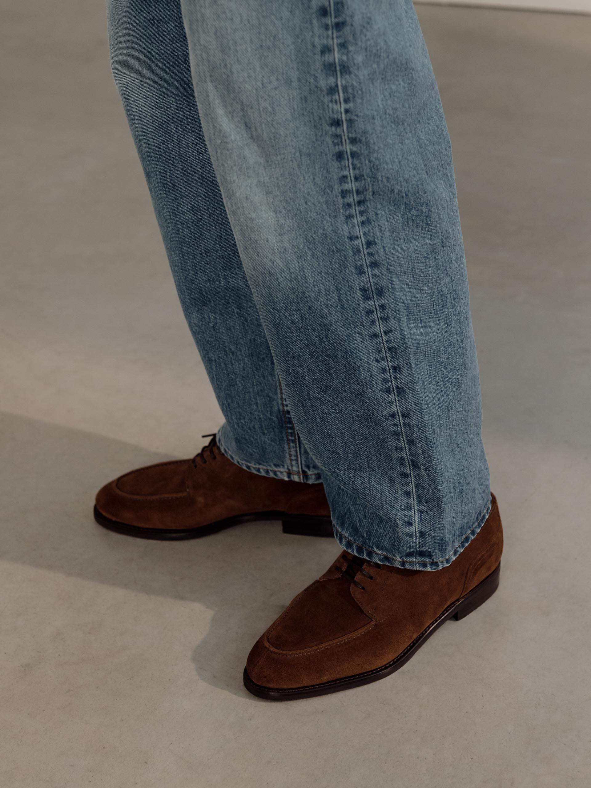 The Split Toe Derby Polo Suede 2