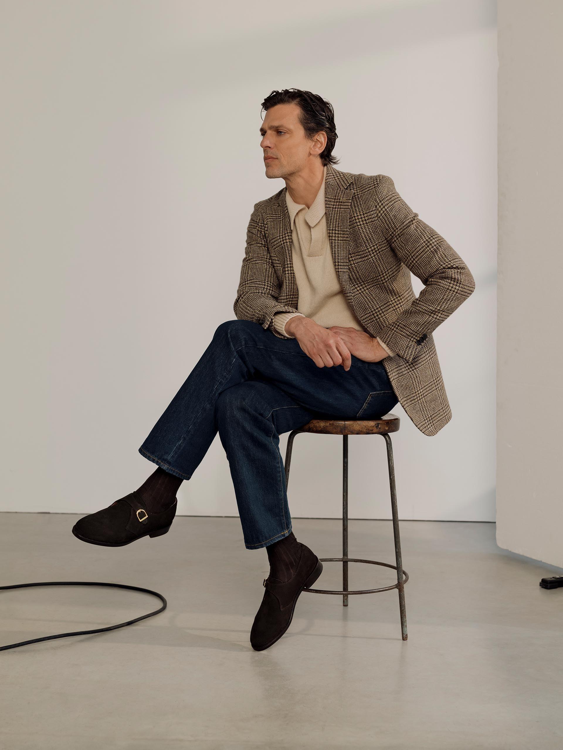 The Single Monkstrap Brown Suede 2