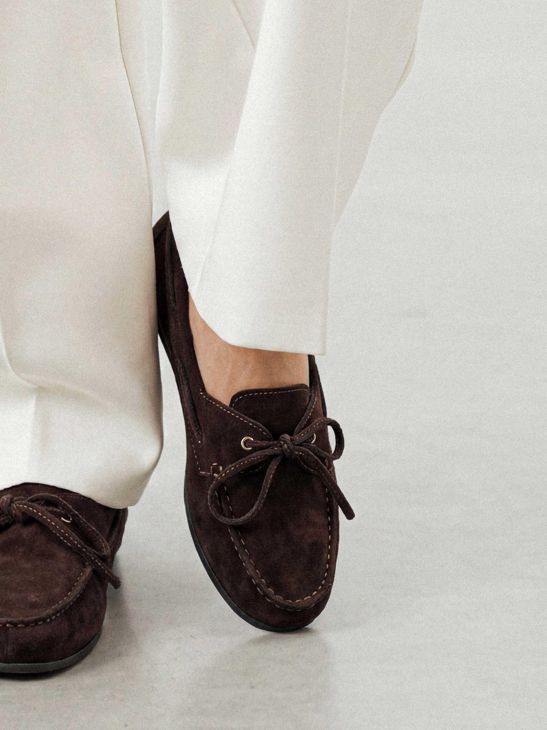 The Boat Shoe Brown Suede 2