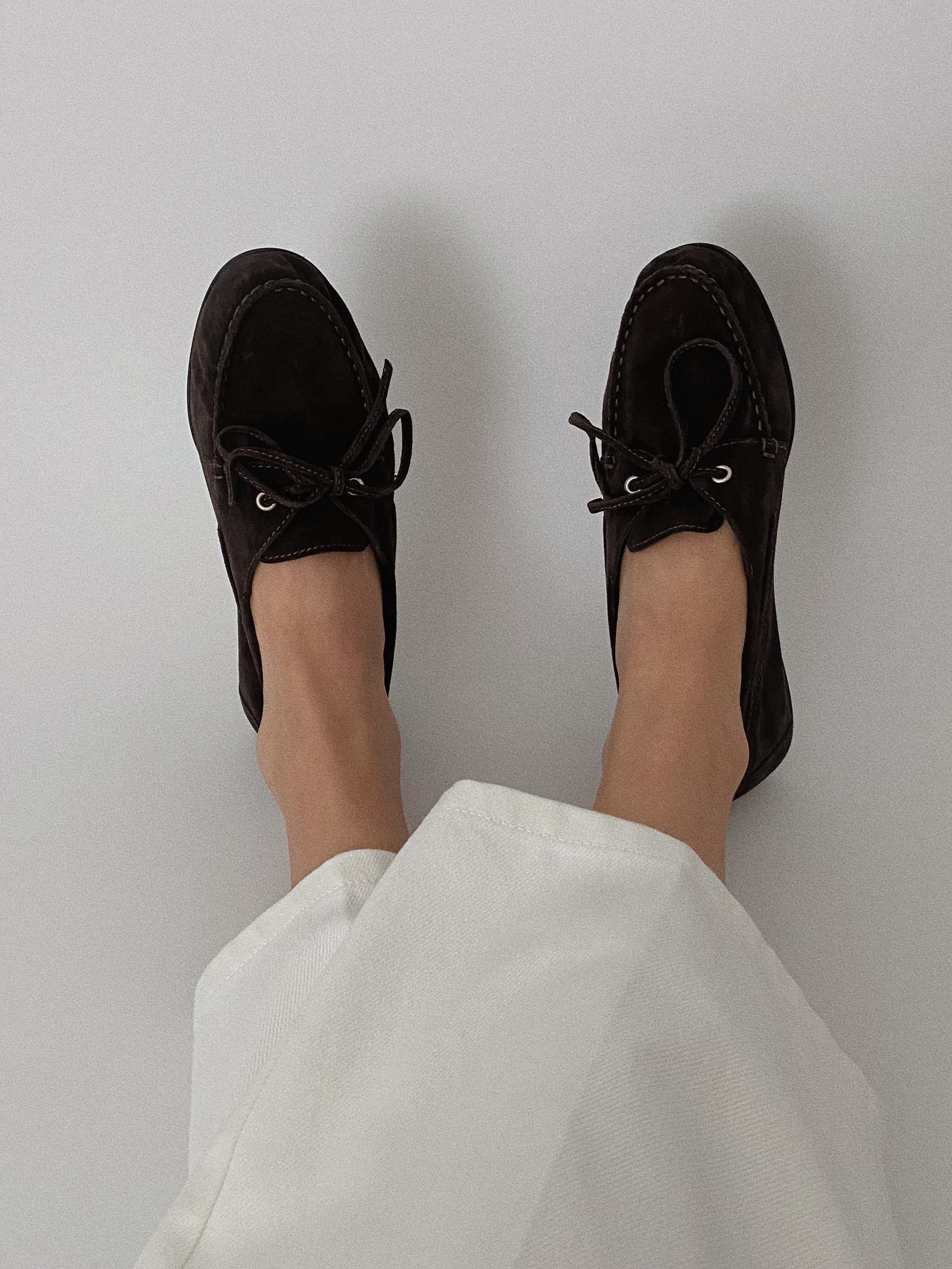 The Boat Shoe Brown Suede 2