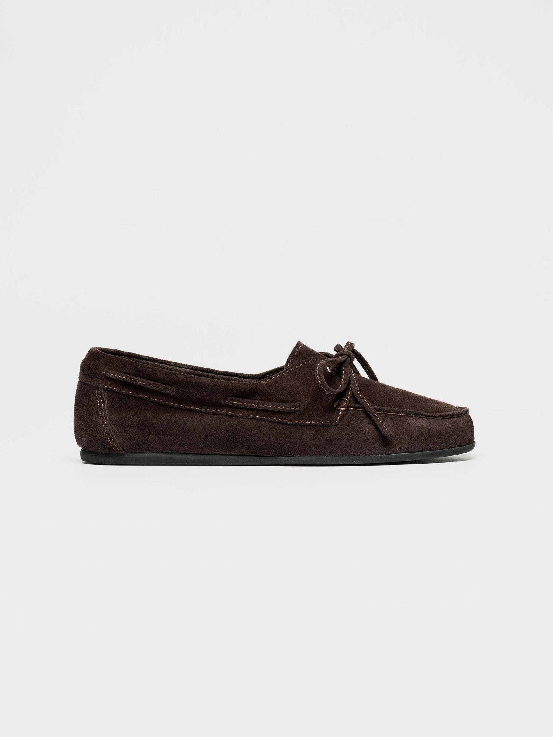 The Boat Shoe Brown Suede 1
