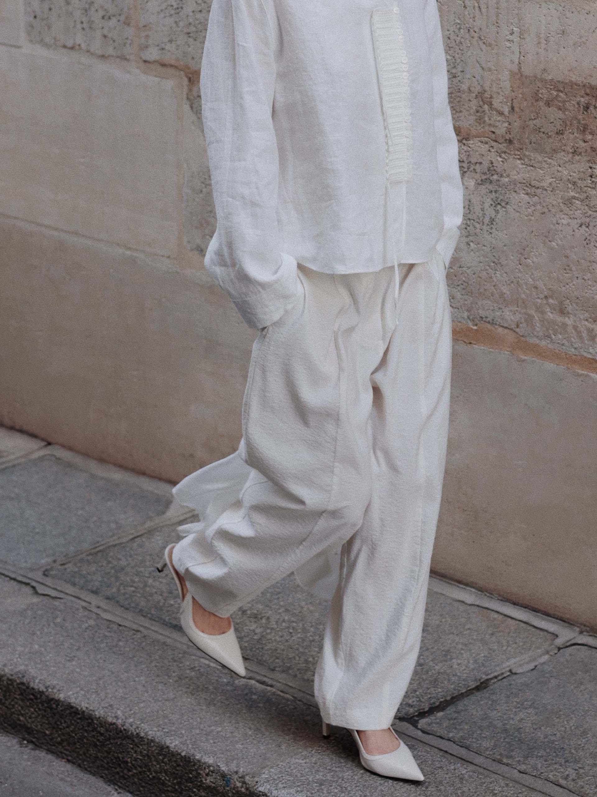 The Slingback Ivory Nappa 2