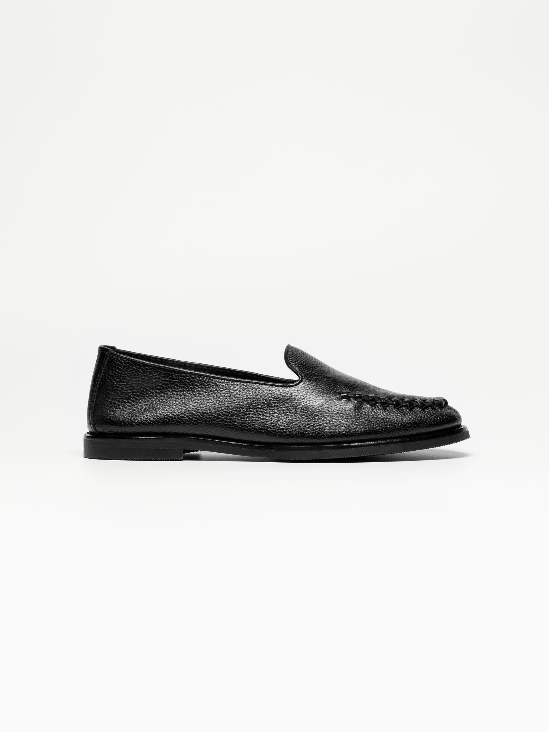 The Soft Moc Black Grain 1