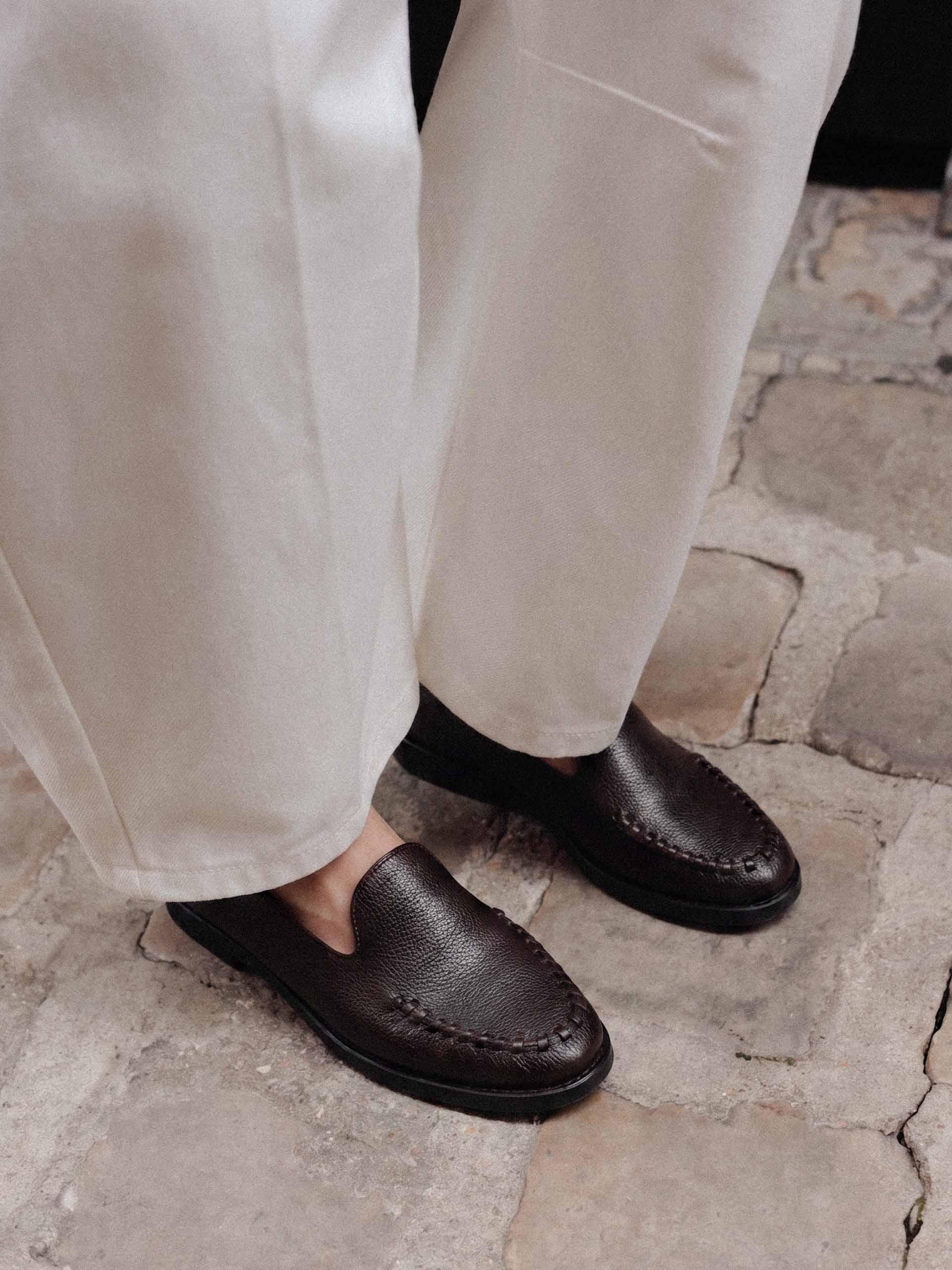 The Soft Moc Brown Grain 2