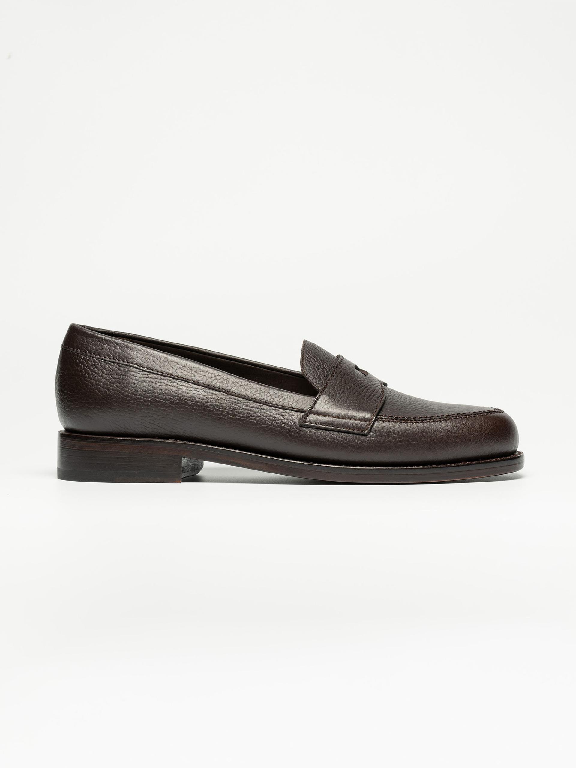 The Ivy Loafer Brown Grain 1
