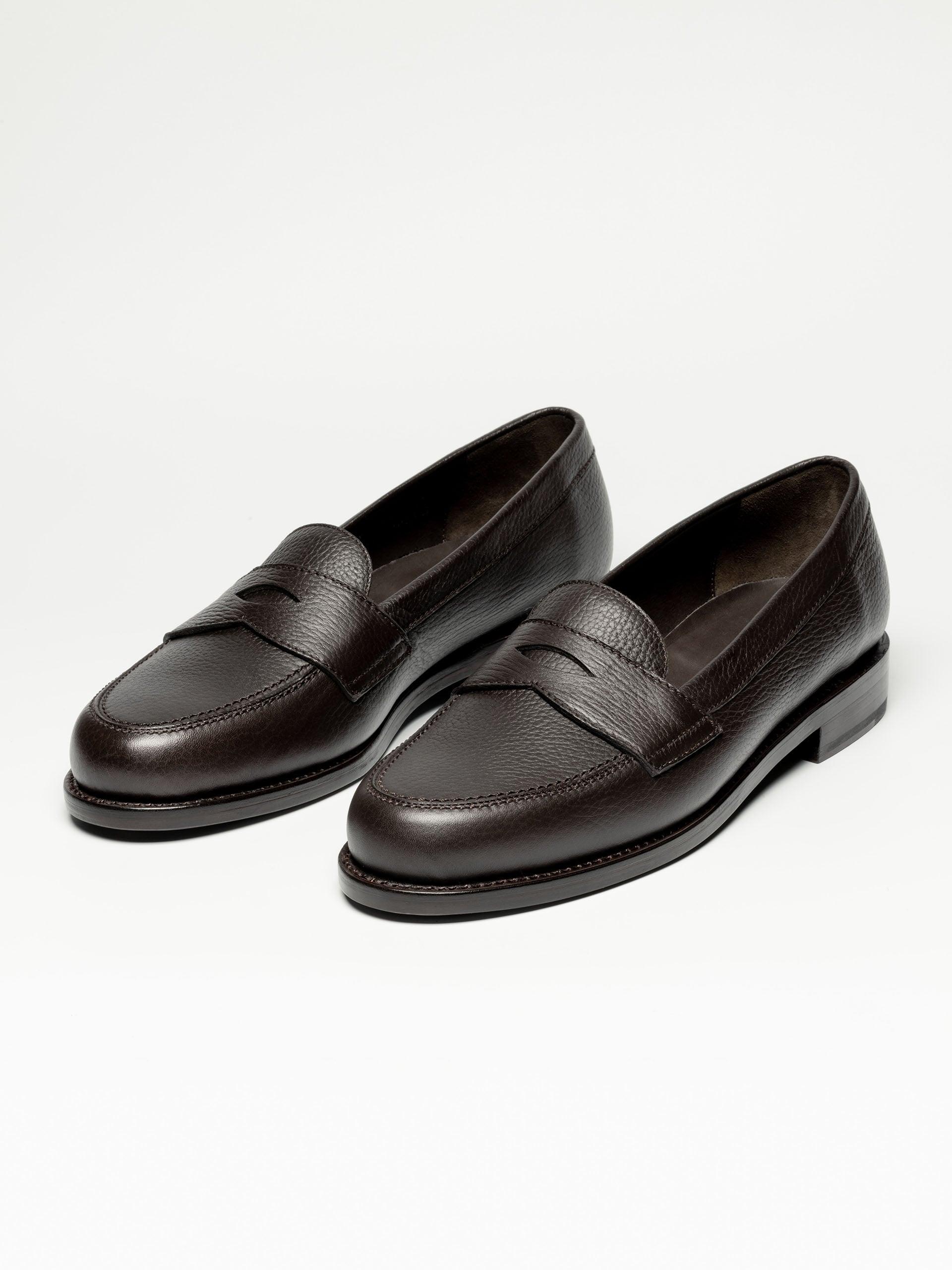 The Ivy Loafer Brown Grain 2