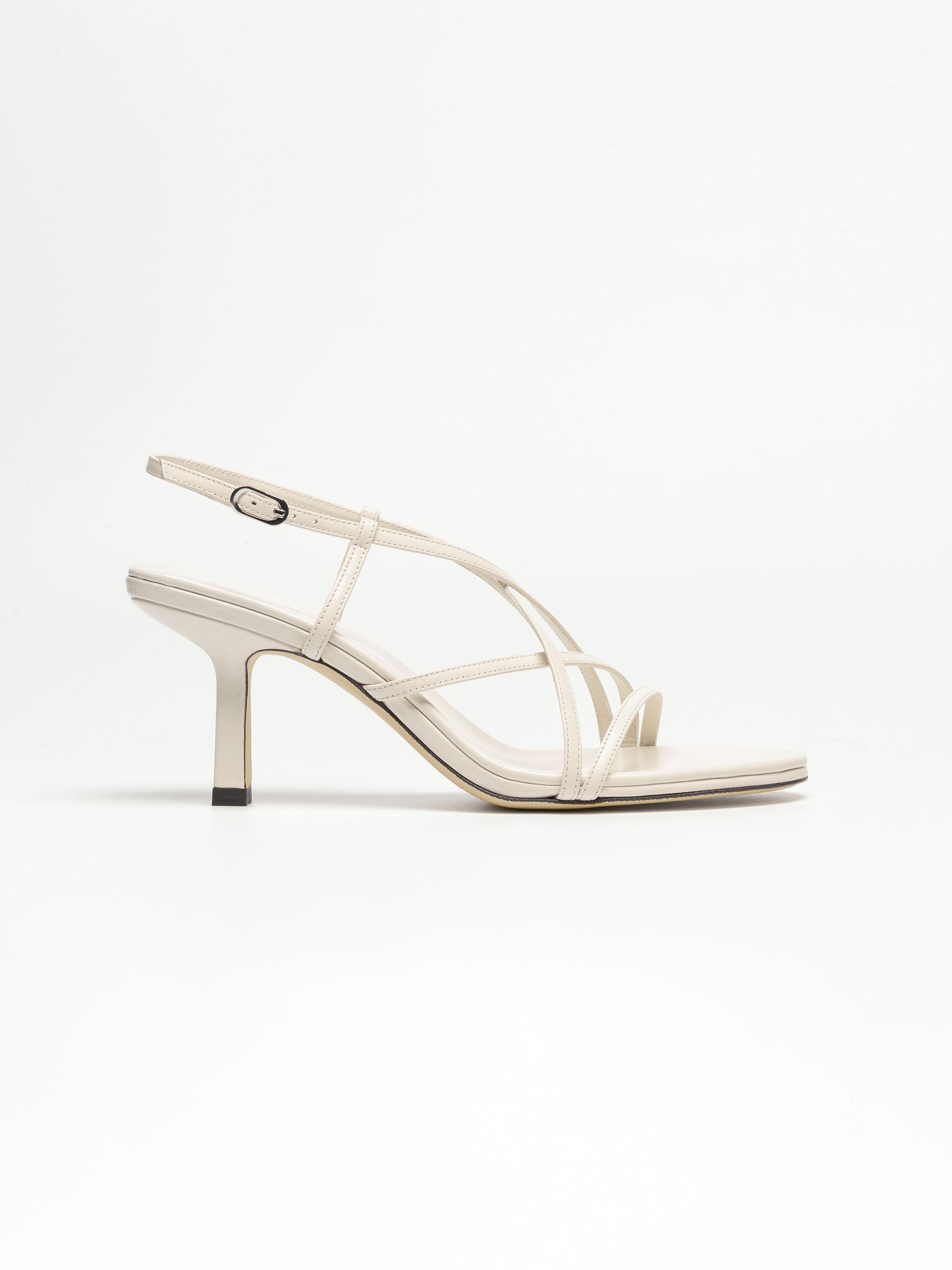 The Sandalette Ivory Nappa 1