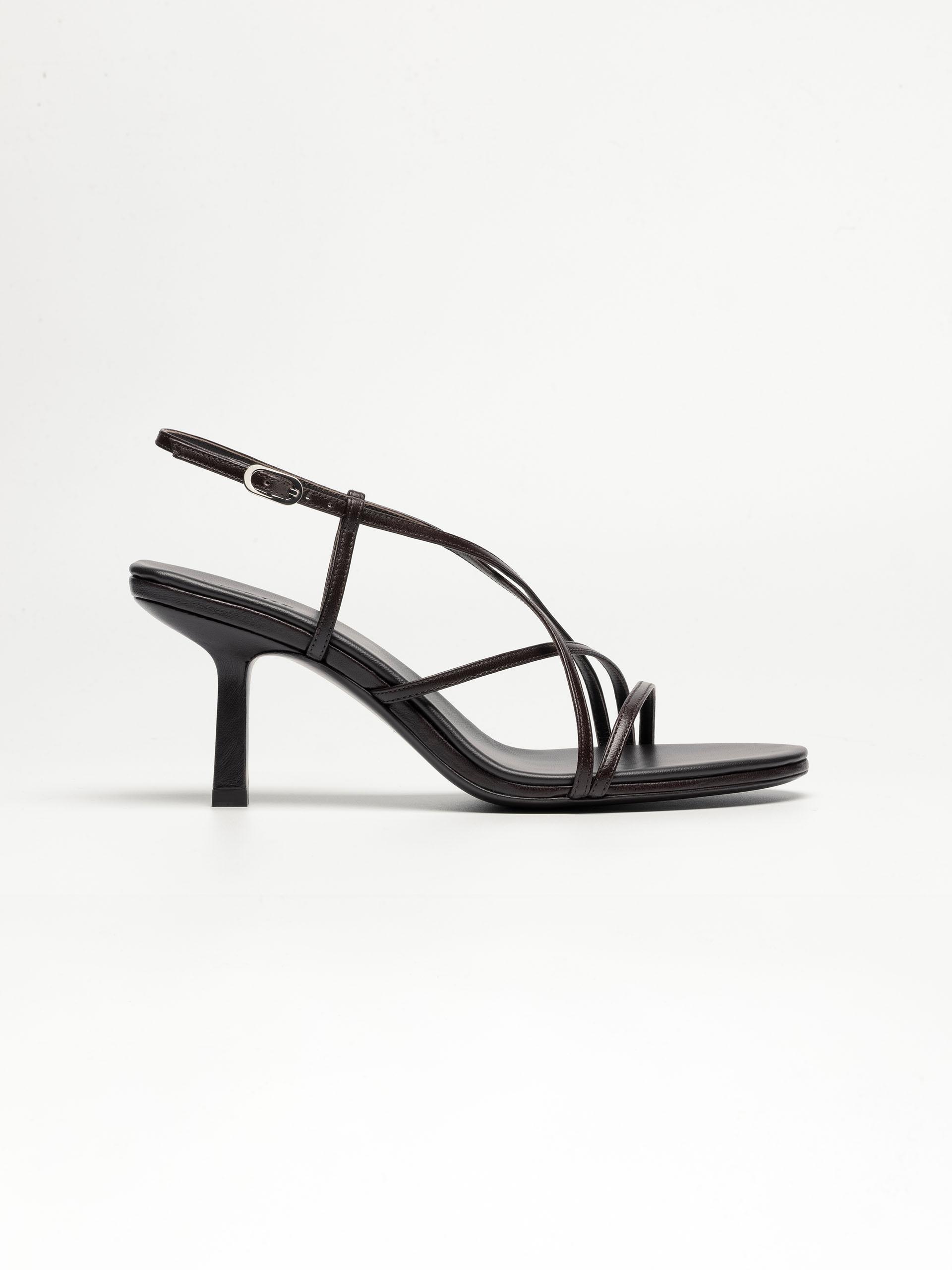 The Sandalette Brown Nappa 1