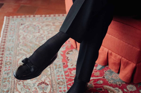 The Opera Pump - Black Patent | MORJAS
