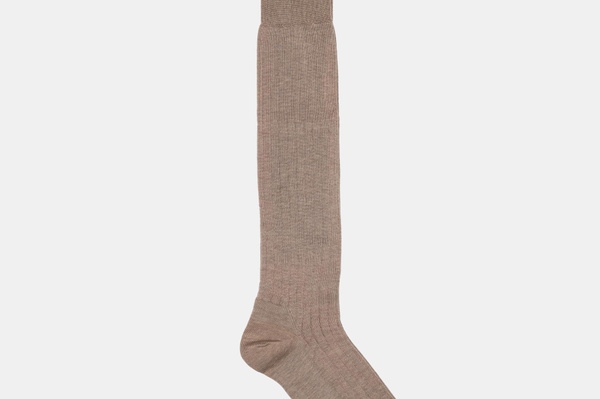 タイツ・ソックス MARUN5 2 Pack Generous Soft Warm Ribbed Over Knee Socks Ribbed Knee Socks