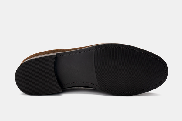 The Tassel Loafer – Brown Suede – Rubber Sole | MORJAS display picture 2