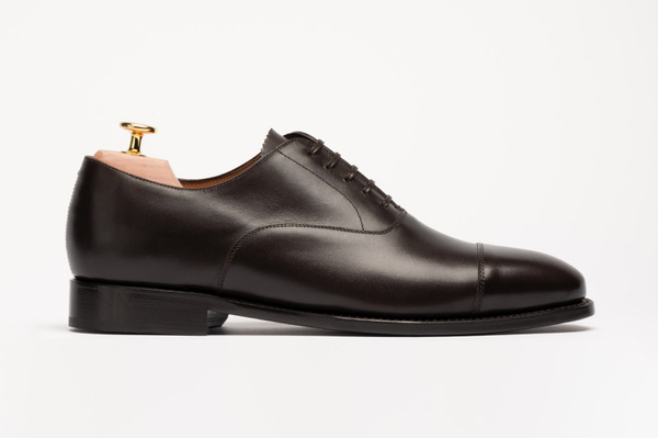 The Oxford Brown Calf Rubber Sole MORJAS