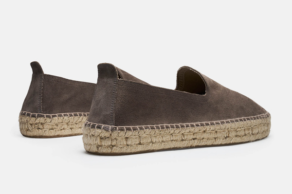 The Espadrille Taupe Suede MORJAS