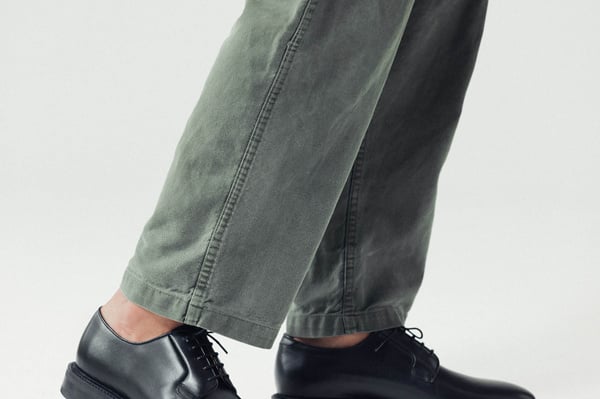 The Plain Toe Blucher – Black Calf | Handmade | MORJAS
