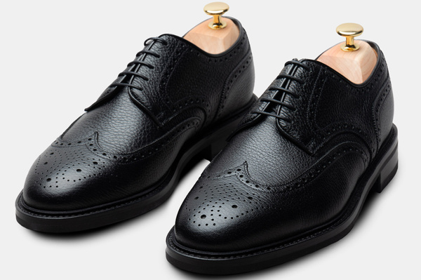 The Derby - Black Grain | Goodyear Welted | MORJAS