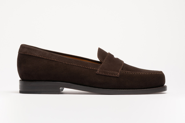 morjas モルハス スエードローファー ブラウン 7 39_1ec4b3900d-the-penny-loafer