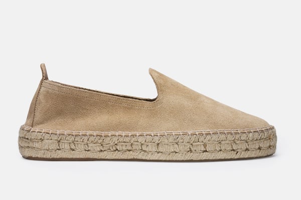 The Espadrille - Beige Suede | MORJAS display picture 1