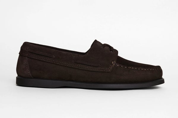 Morjas Boat Shoes メンズ スウェード ローファー 41イタリア The Boat Shoe - Black Suede | MORJAS
