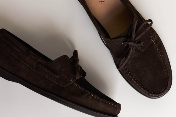 Morjas Boat Shoes メンズ スウェード ローファー 41イタリア The Boat Shoe - Black Suede | MORJAS