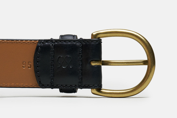 The Belt - Brown Suede | Brass Buckle | MORJAS