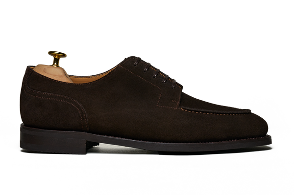 The Split Toe Derby – Brown Suede | MORJAS