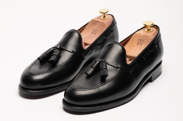 The Tassel Loafer – Black Calf | Crafted by Hand | MORJAS