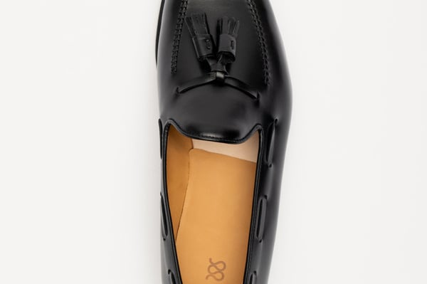 The Tassel Loafer – Black Calf | Crafted by Hand | MORJAS