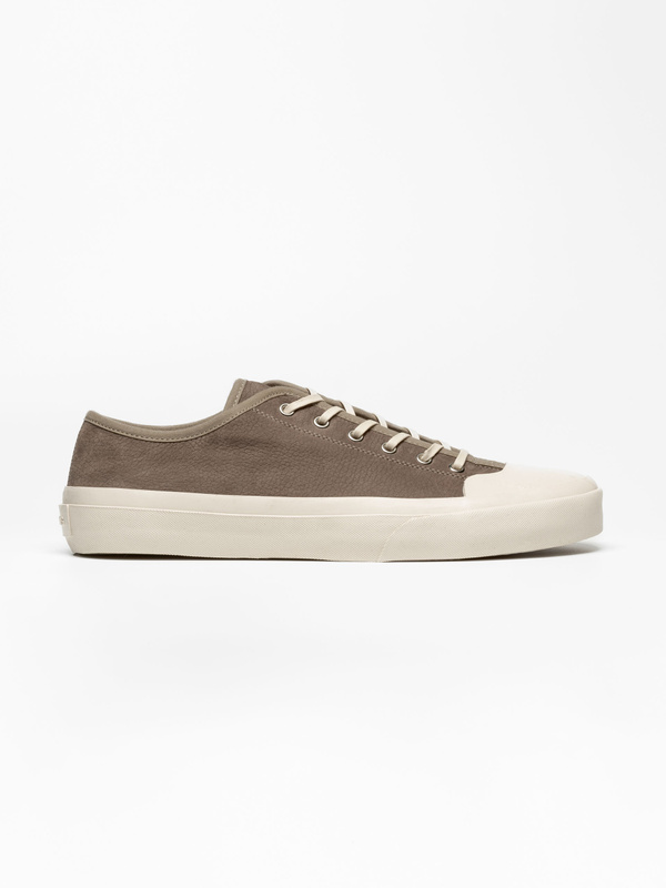 The Plimsoll – Taupe Nubuck | Vulcanised | MORJAS