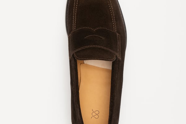 Men\'s Dark Brown Suede Slip-On Loafers by Morjas The Tassel Loafer – Brown Suede | Crafted by Hand | MORJAS main image 4