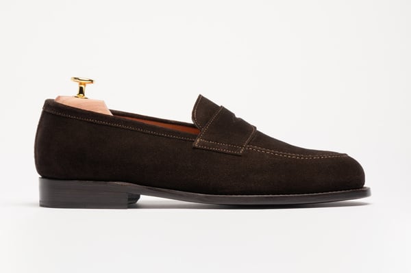 morjas モルハス スエードローファー ブラウン 7 38_bdda6021f8-the-penny-loafer