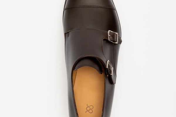 The Double Monkstrap – Burgundy Calf | MORJAS
