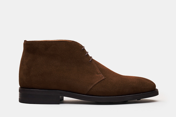 The Chukka Brown Suede Morjas