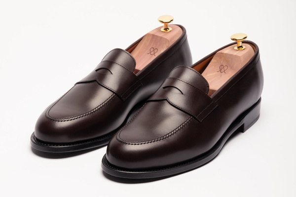 The Penny Loafer - Burgundy Calf | Crafted by Hand | MORJAS