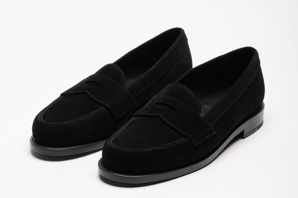 Morjas Boat Shoes メンズ スウェード ローファー 41イタリア The Boat Shoe - Black Suede | MORJAS