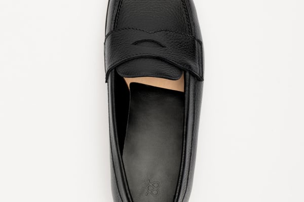 Morjas Ivy Loafers in‎ Black Leather NEW size 13 US 13.5 The Ivy Loafer – Black Calf | Goodyear Welted | MORJAS main image 4