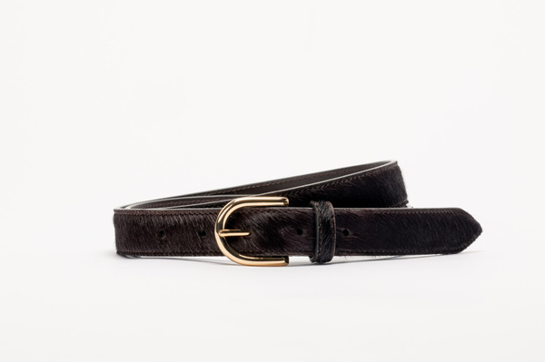 The Belt - Black Pony Hair | MORJAS display picture 2