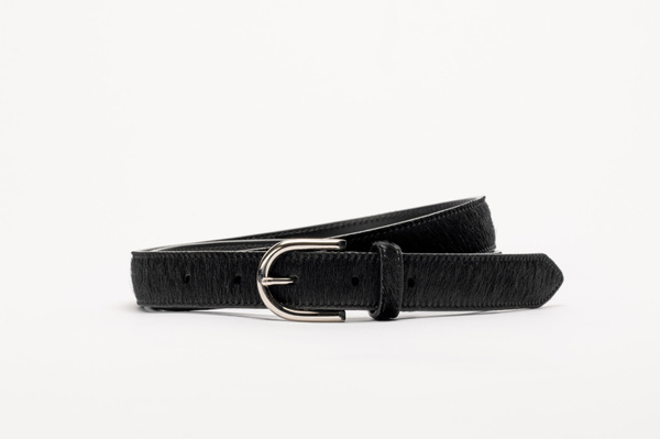 The Belt - Black Pony Hair | MORJAS