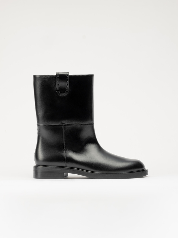 Women's City Boot – Black Calf | Made in Spain | MORJAS