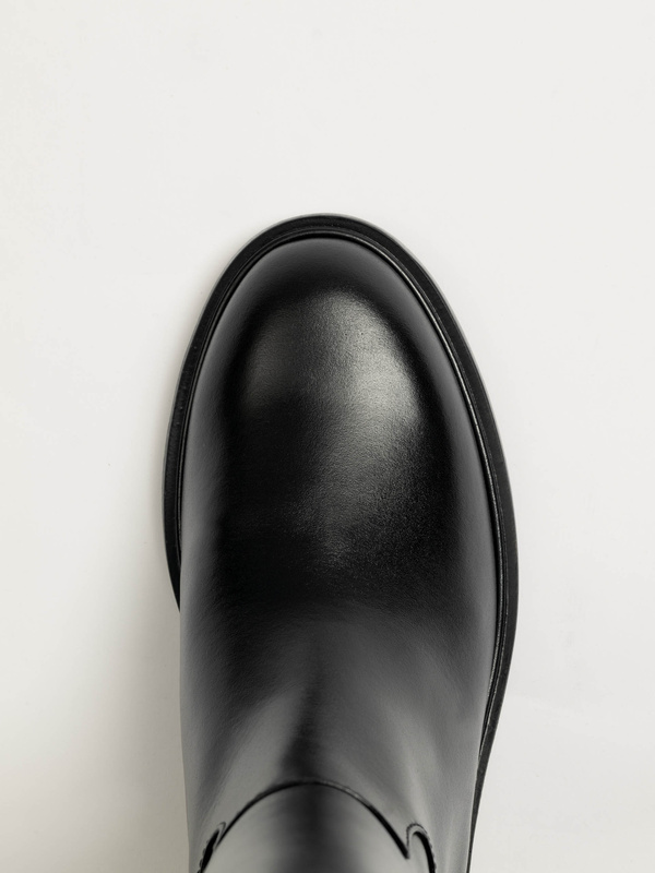 Women's City Boot – Black Calf | Made in Spain | MORJAS