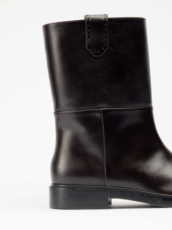 Women's City Boot – Black Calf | Made in Spain | MORJAS