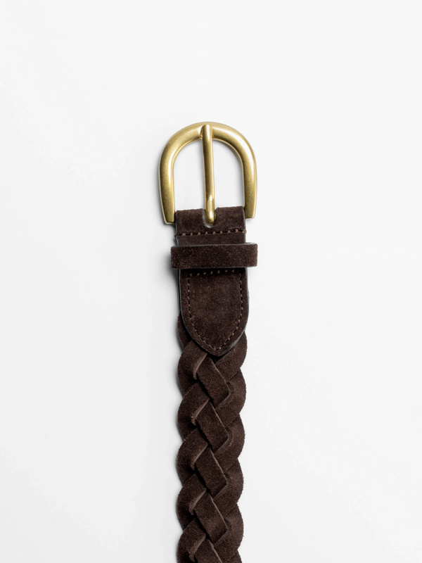 The Belt - Black Wide Braided | MORJAS