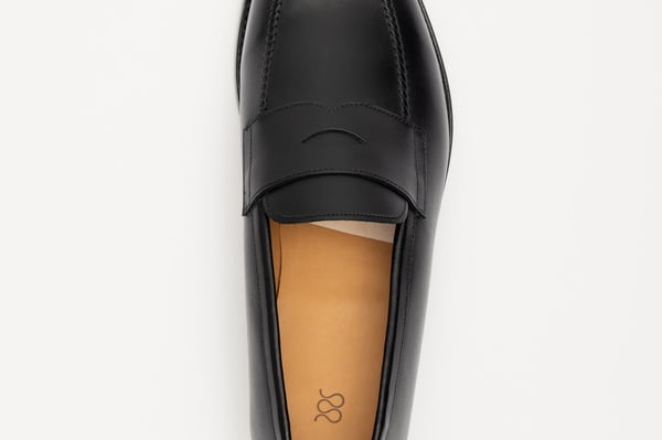 【MODERNIF】Deeps penny loafers Wilde Black Vine Penny Loafer - Men's | DUKE + DEXTER