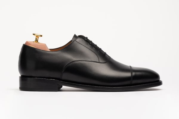 THE TOE Oxford Leather MA-1 Sサイズ The Oxford – Black Calf Rubber | Goodyear Welted | MORJAS